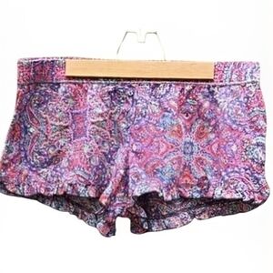 :L: ✨3 for $45✨ Vintage Purple & Pink Paisley La Senza PJ shorts.